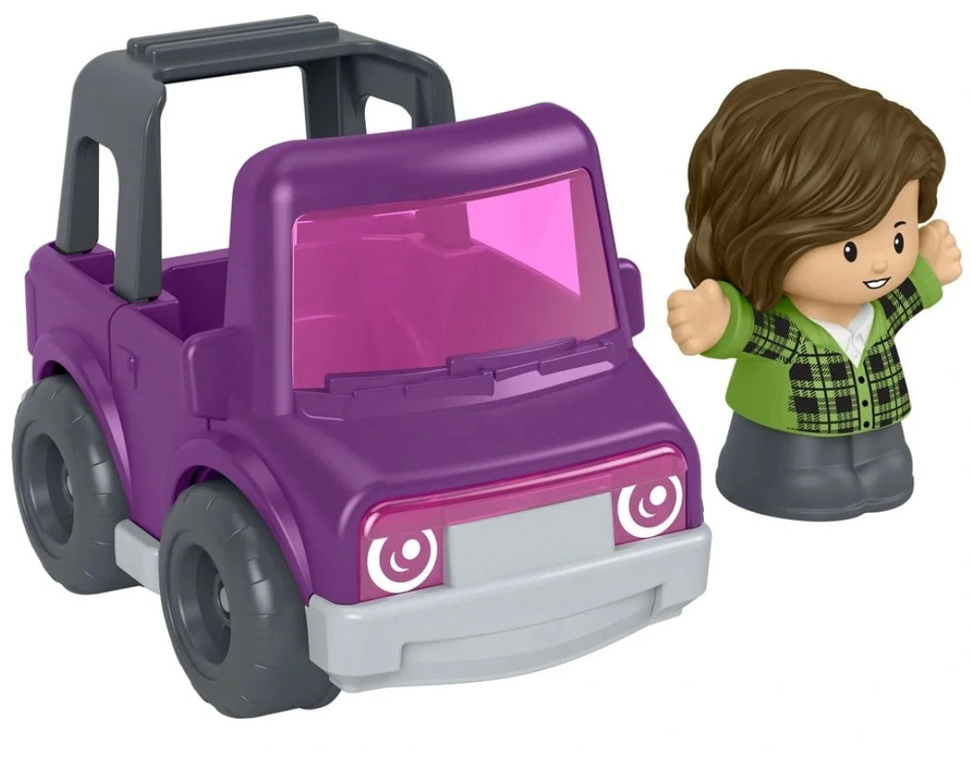 Fisher Price - Little People Let's Go Vehicle (Purple) (Toys)