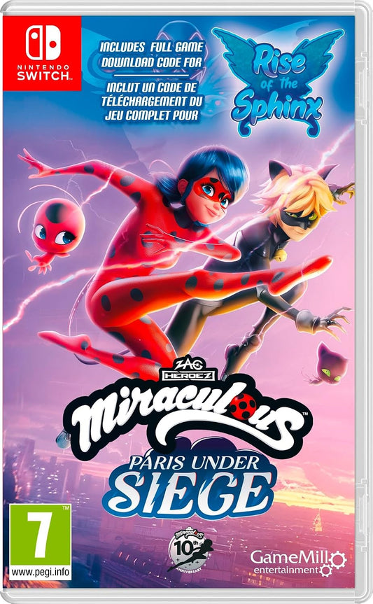Miraculous 1 & 2 Pack (Rise of the Shinx & Paris Under Siege) (Nintendo Switch)