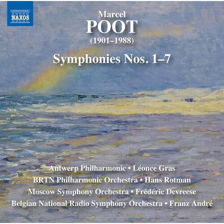 Antwerp Phil / Gras - Marcel Poot: Symphonies Nos. 1-7 (CD)