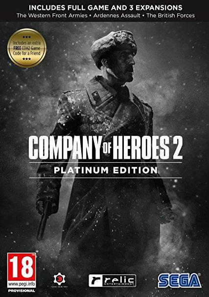 Company of Heroes 2 Platinum Edition (Inc. Extra Free COH2 Game Code) (PC)