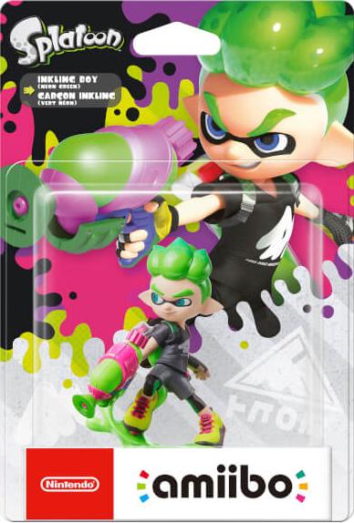 Nintendo Amiibo Character - Inkling Boy Neon Green (Splatoon 2) (Nintendo Switch)