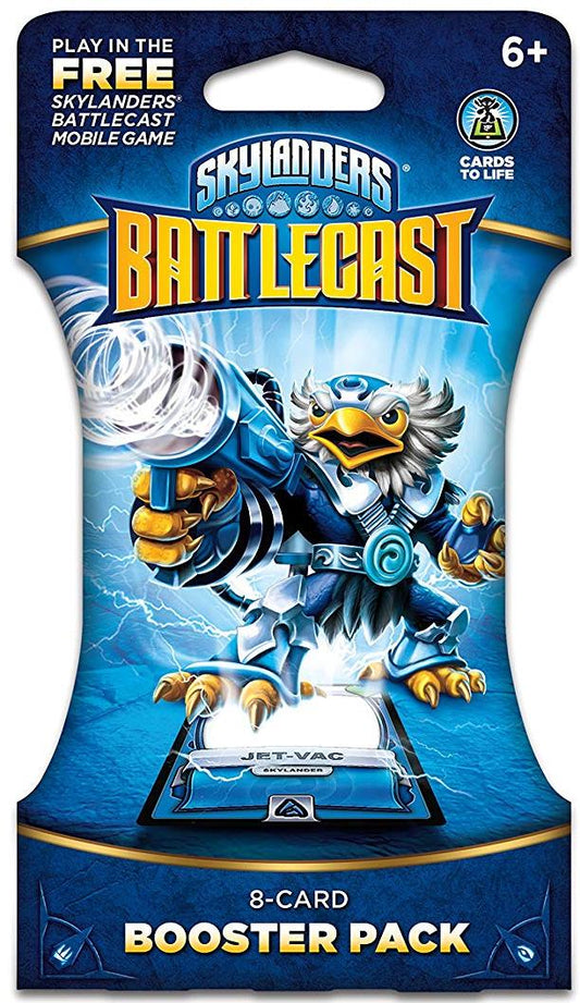 Skylanders Battlecast Booster Pack (Jet Vac Cover) (Card Game)