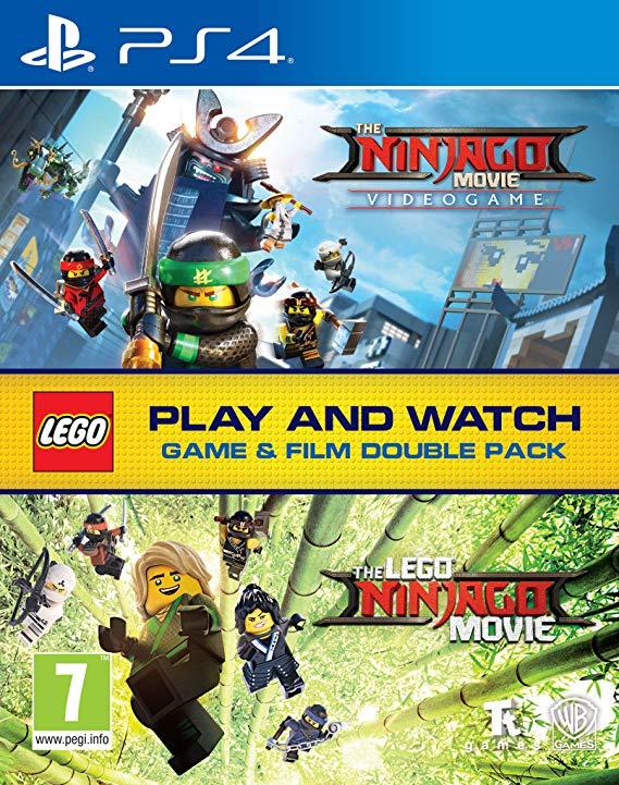 The LEGO Ninjago Movie: The Videogame & The LEGO Ninjago Movie (Blu-Ray) Double Pack (PS4)