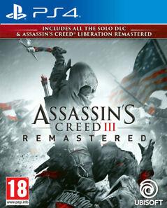 Assassin`s Creed III (3) & Liberation Remastered (PlayStation 4)