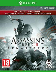 Assassin`s Creed III (3) & Liberation Remastered (Xbox One)