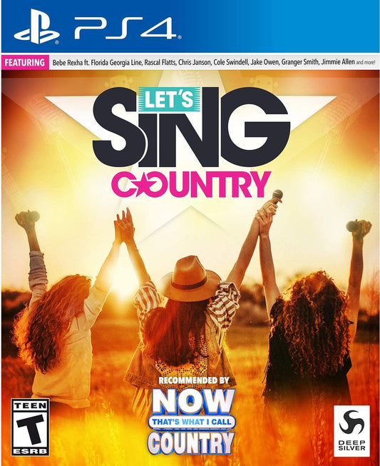 Let's Sing: Country (US Import) (PS4)