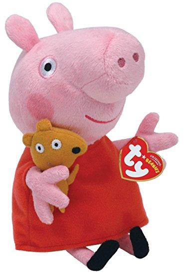 Ty - Peppa Pig Peppa 6 inch Beanie 