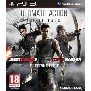 Ultimate Action Triple Pack (Just Cause 2, Sleeping Dogs & Tomb Raider) (PS3)