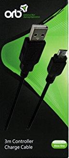 ORB 3m Controller Charge Cable (Xbox One)