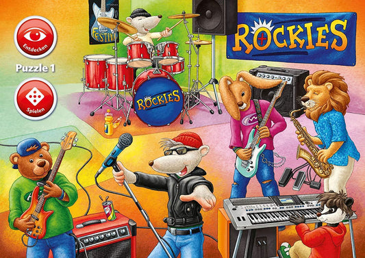 Ravensburger 07504 – World of Music – Interactive Puzzle 3 x 35 Pieces Puzzle