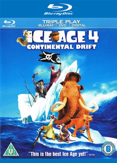 Ice Age - Continental Drift (Blu-ray + DVD)