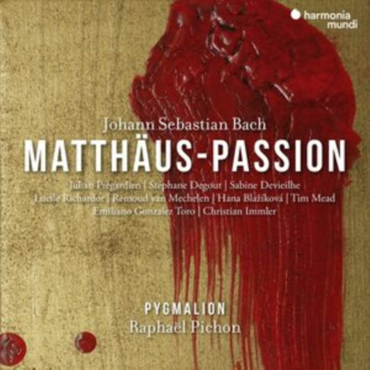 Raphael Pichon / Pygmalion / Julian Pregardien / Stephane Degout - J.S. Bach: Matthaus-Passion / Bwv. 244 (CD)
