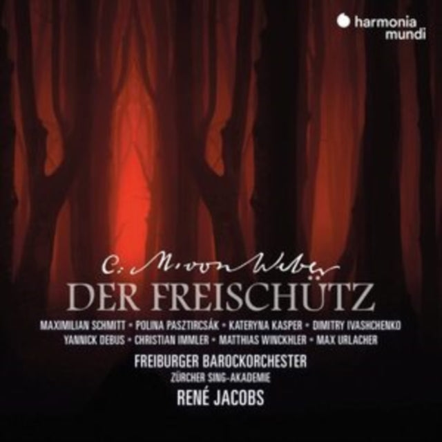 Freiburger Barockorchester / Rene Jacobs / Zurcher Sing-Akademie / Christian Immler - Weber: Der Freischutz (CD)