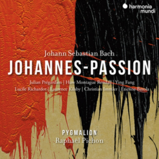 Raphael Pichon / Ensemble Pygmalion / Julian Pregardien / Huw Montague Rendall - J. S. Bach: Johannes-Passion / Bwv 245 (CD)