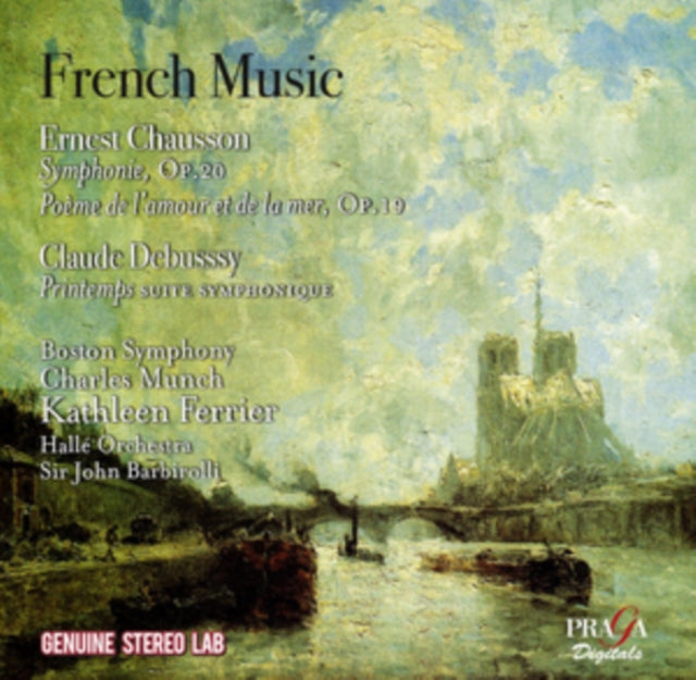 Bso Munch Halle  Barbirolli - Chausson  Sym Op 20 Debussy Printemps (CD)