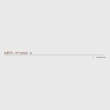 Edith Progue - Timeline (Vinyl)