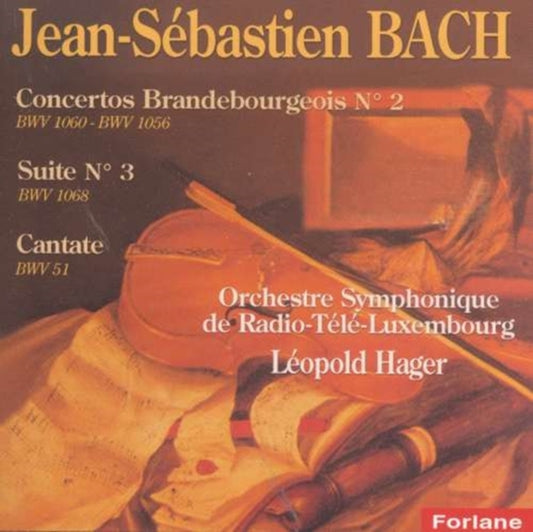 J.S. Bach - Brandenberg Concerto No. 2 / Suite No. 3 / Cantate (CD)