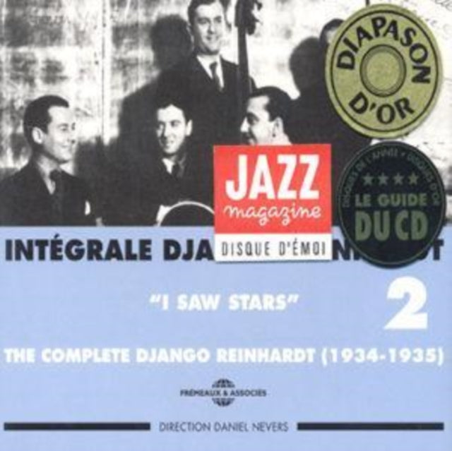 Django Reinhardt - Integrale Vol 2 I Saw Stars 1934 - 1935 (CD)