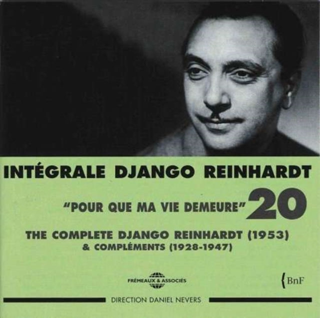 Django Reinhardt - Django Reinhardt - Integrale Vol 20 Pour Que Ma Vie Demeure - 1953 & Complements (1928-1947) (CD)
