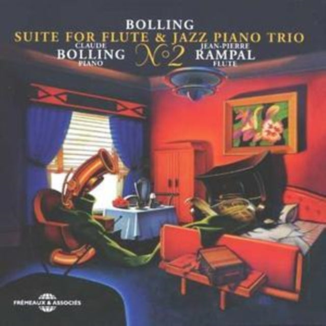 Claude Bolling - Jean-pierre Rampal - Suite For Flute & Jazz Piano Trio No2 (CD)