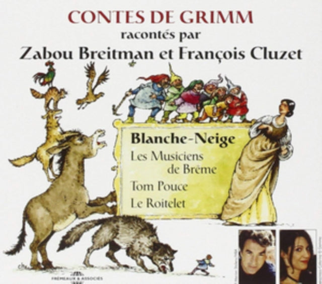 Contes De Grimm - Blanche Neige - Les Musiciens De Boheme - Tom Pouce - Le Roitelet (CD)