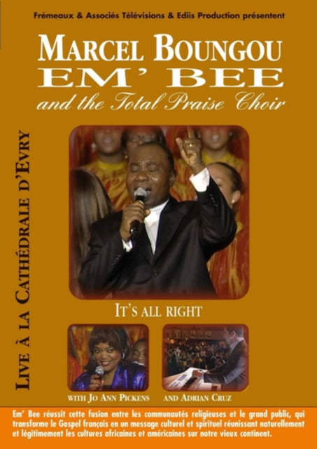 Marcel Boungou Embee And The Total Praise Choir - Recorded Live - Cathedrale DEvry - 2005 Film (DVD)