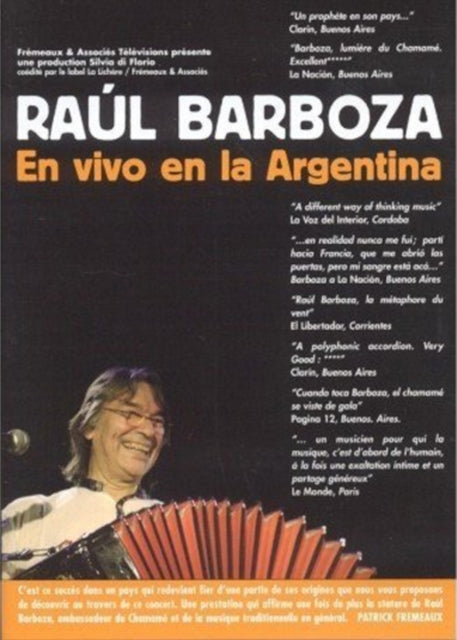 Raul Barboza - En Vivo En La Argentina (DVD)