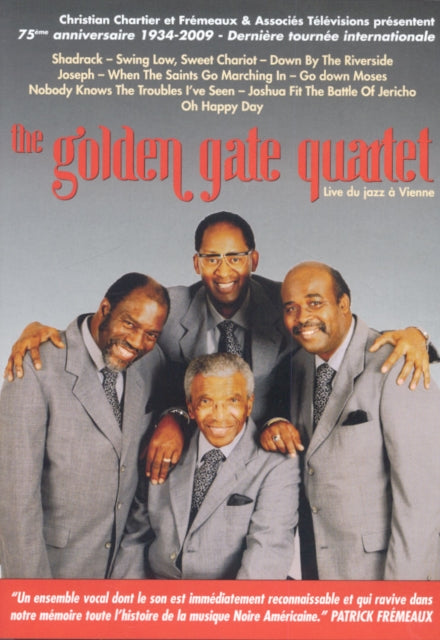 Golden Gate Quartet - Live Du Jazz A Vienne - Last European Tour (DVD)