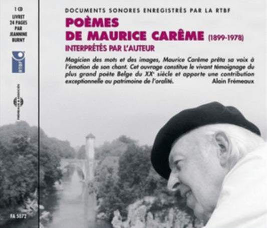 Poemes - Maurice Careme - 78 Enregistrements Historiques De LAuteur (CD)