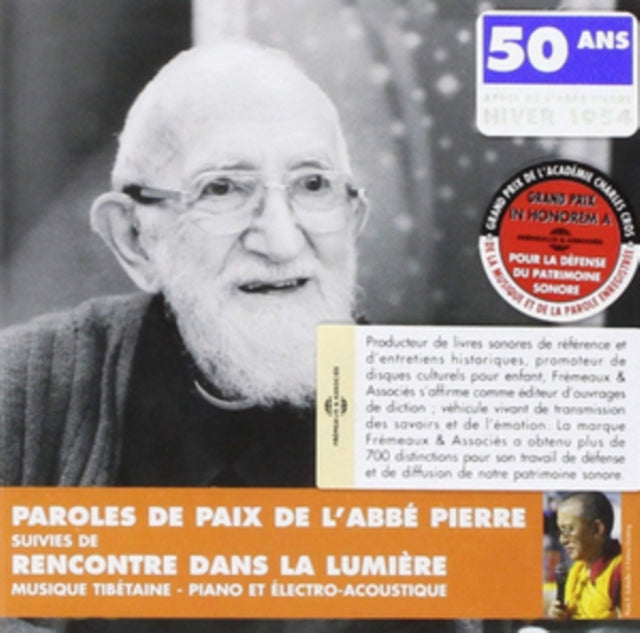 Abbe Pierre - Paroles De Paix - Rencontres Dans La Lumiere (CD)