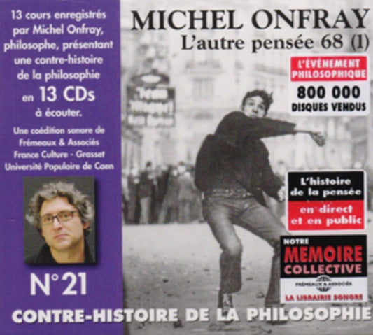 Michel Onfray - Contre-Histoire De La Philosophie Vol. 21 - De Herbert Marcuse A Henri Lefebvre (CD)