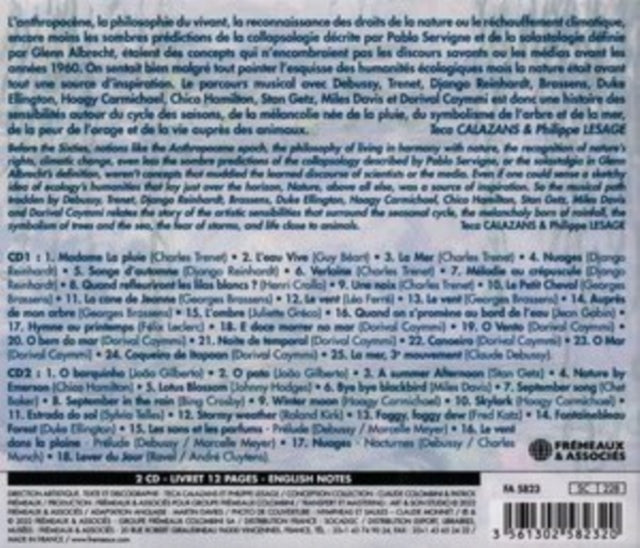 Charles Trenet / Stan Getz / Dorival Caymmi / Claude Debussy - Nature. Source DInspiration (CD)