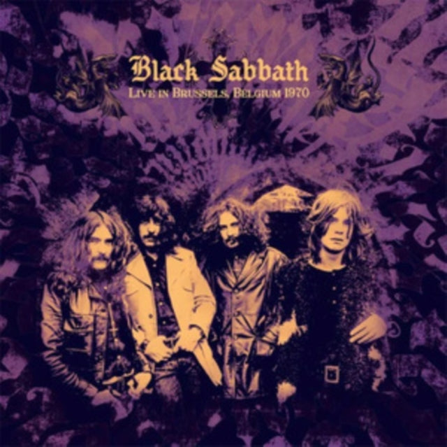 Black Sabbath - Live In Brussels. Belgium 1970 (Purple Marbled Vinyl) (Vinyl)