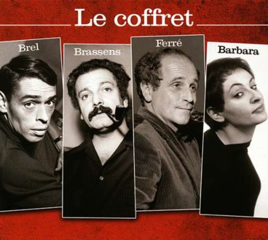 Jacques Brel & Georges Brassens & Barbara & Leo Ferre - French Chanson Poets (4Cd) (CD)