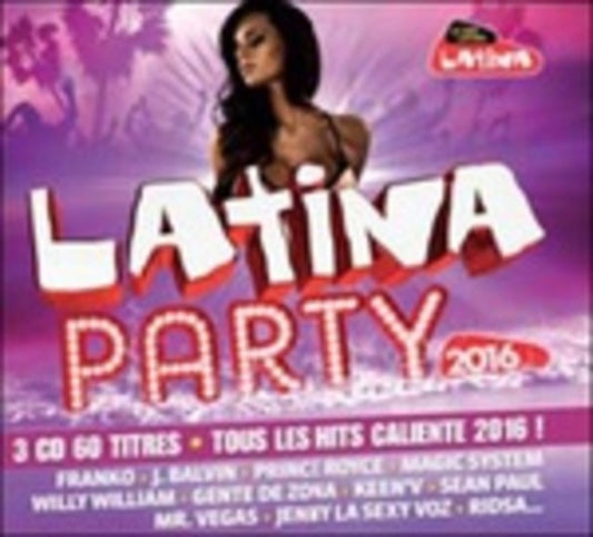 Various Artists - Latina Party 2016 (CD)