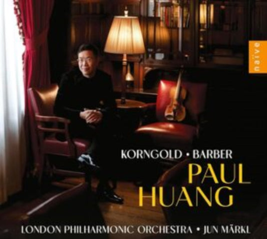 London Philharmonic / Paul Huang - Korngold-Barber: Violin Concertos (CD)