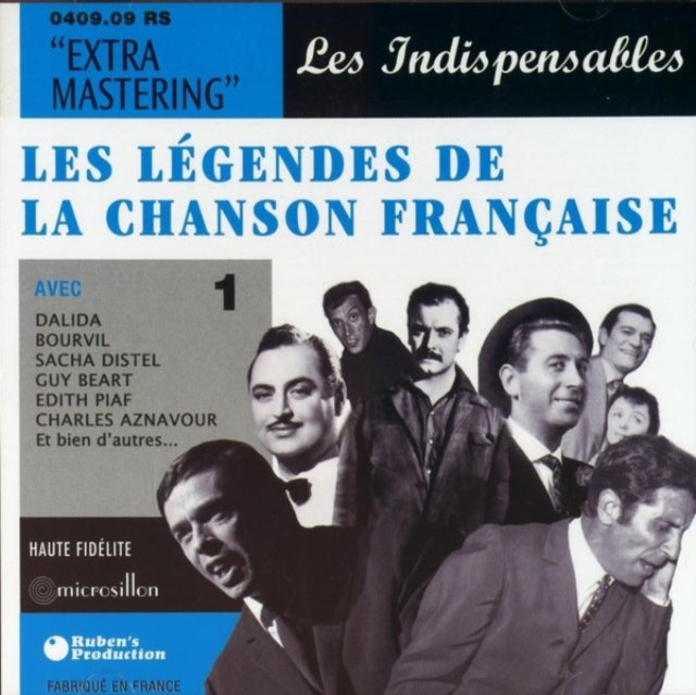 Various Artists - Les Legendes De La Chanson Francaise Vol. 1 (CD)