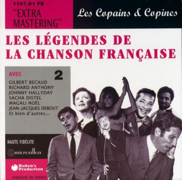 Various Artists - Les Legendes De La Chanson Francaise Vol. 2 (CD)