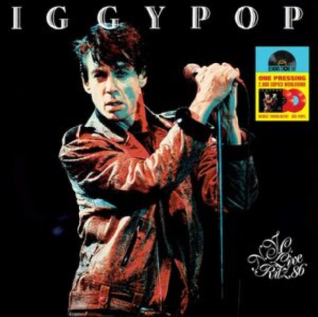 Iggy Pop - Live At The Ritz 1986 (Red Vinyl) (Rsd 2018) (Vinyl)