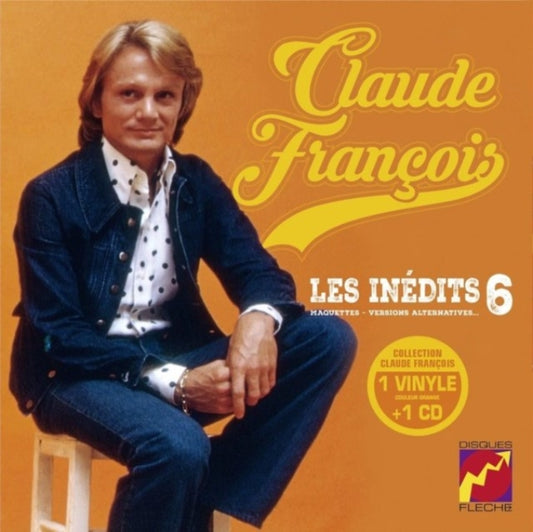 Claude Francois - Les Inedits Vol. 06 (Orange Vinyl) (Vinyl)