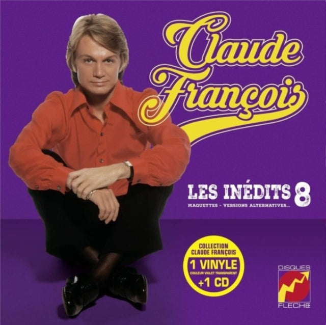 Claude Francois - Les Inedits Vol. 08 (Golden Vinyl) (Vinyl + CD)