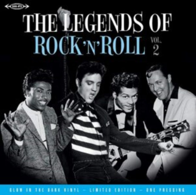 Various Artists - The Legends Of Rock N Roll Vol. 2 (Glow In The Dark Vinyl) (Vinyl)
