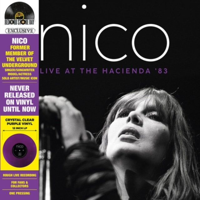 Nico - Live At The Hacienda 83 (Crystal Clear Purple Vinyl) (Rsd 2022) (Vinyl)