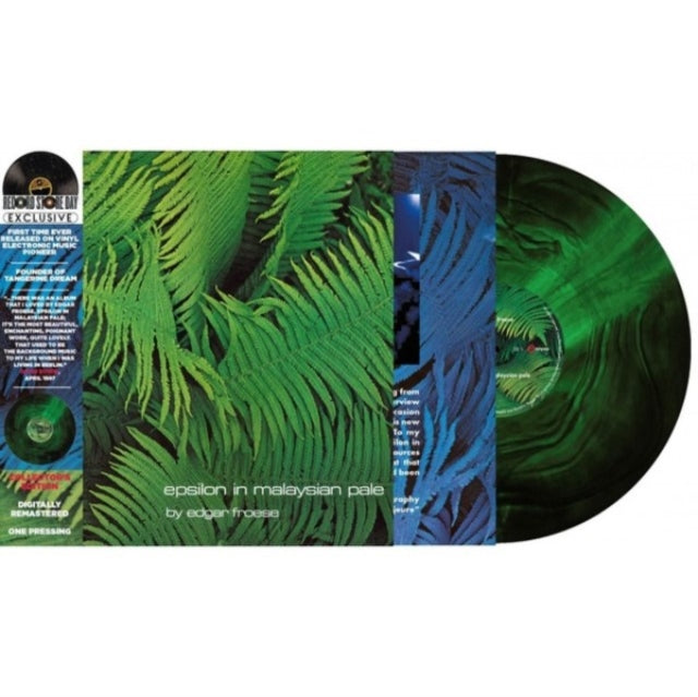 Edgar Froese - Epsilon In Malaysian Pale (Green/White Vinyl) (Rsd 2022) (Vinyl)