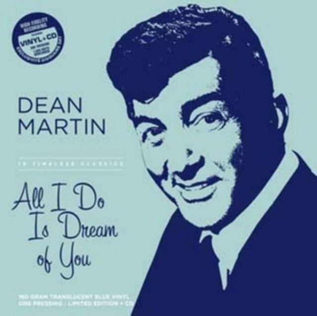 Dean Martin - All I Do Is Dream Of You (Blue Vinyl) (Rsd 2023) (Vinyl + CD)