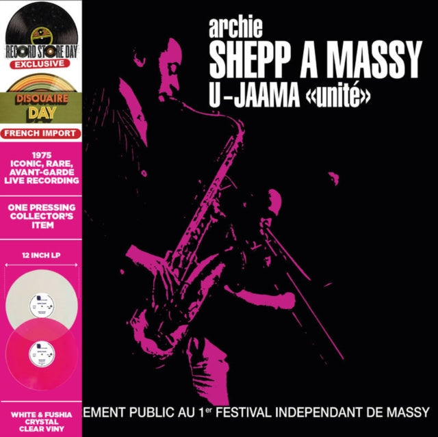 Archie Shepp - A Massy (Clear/Pink/White Vinyl) (RSD 2023) (Vinyl)