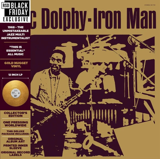 Eric Dolphy - Iron Man (Marble Gold Vinyl) (Black Friday 2023) (Vinyl)