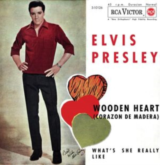 Elvis Presley - Etranger No. 10 - Wooden Heart (Spain) (Vinyl)