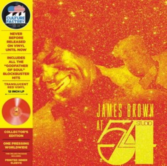 James Brown - At Studio 54 (Red Vinyl) (Vinyl)