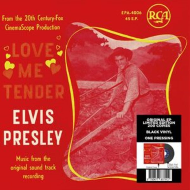 Elvis Presley - Etranger No. 14 - Love Me Tender (Belgium) (Vinyl Single)